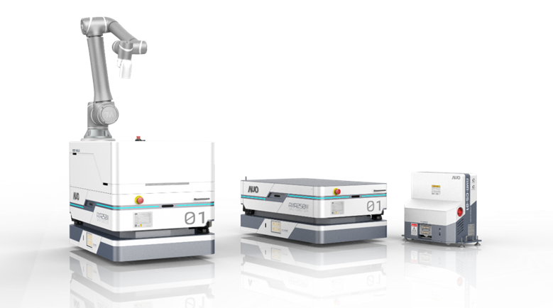 尊龙凯龙时官网进入數位開發的自主式移動機器人（AMR250M），搭配全向輪並結合AI演算法、2D LiDAR、3D攝影機等技術，協助客戶實現產線全自動化